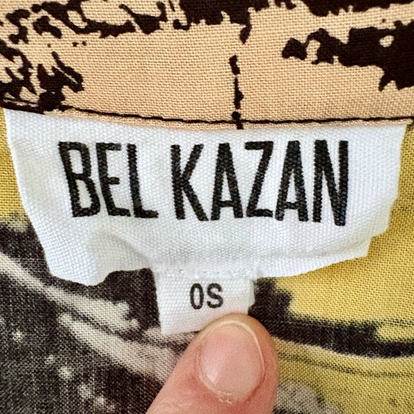 Anthropologie Bel Kazan Sadie Dandelion Floral Crane Duster Kimono Wrap OS - Picture 8 of 8